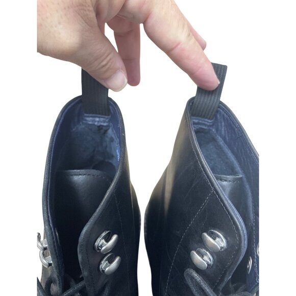 Cole Haan Mens Black Leather Ankle Chukka Waterproof Boots Sz 11.5M SKU 9545 - Picture 11 of 16